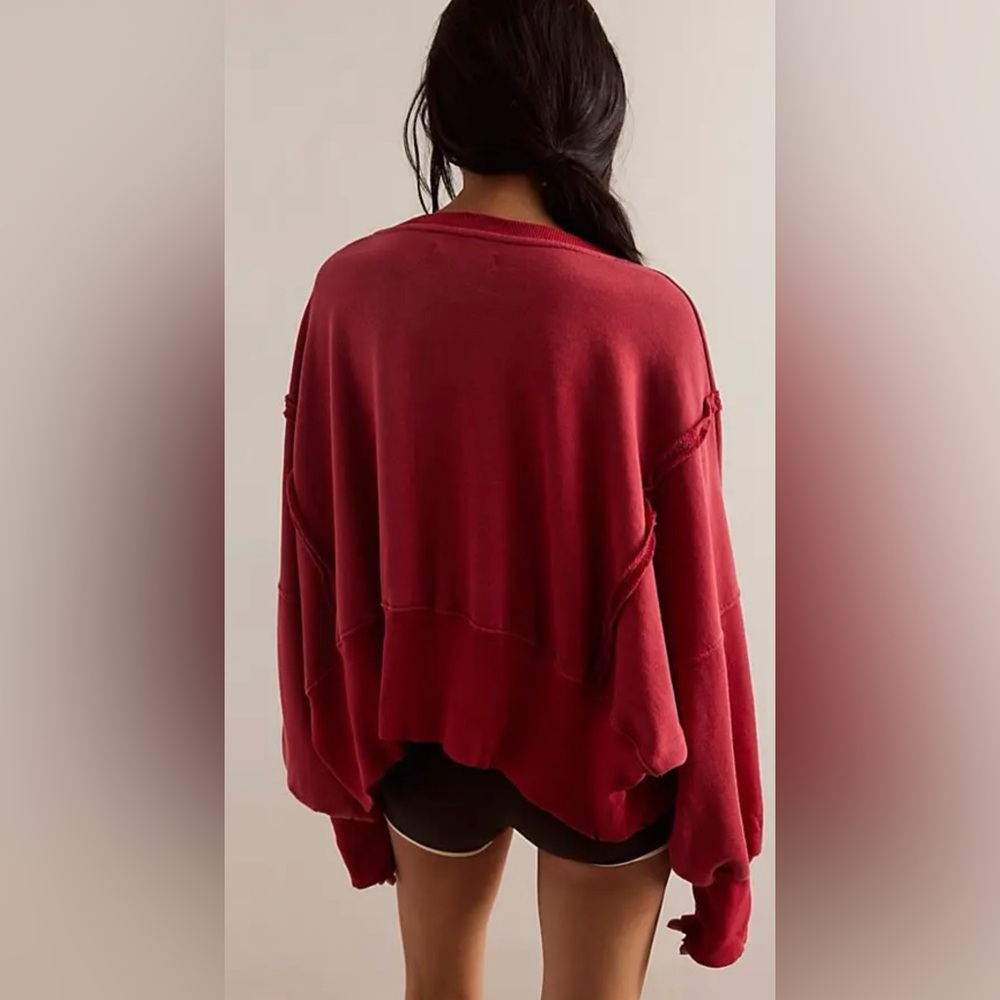 NWT We The Free Camden Cropped Sweatshirt~ - Picture 2 of 3